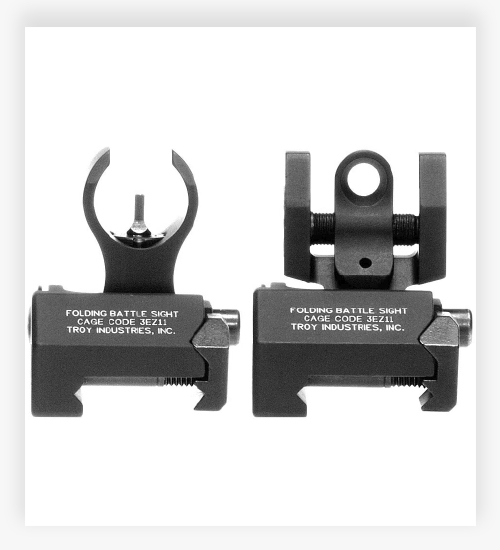 Troy Industries Micro HK Style Front and Rear Folding Battle Iron Sights