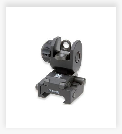 GG&G A2 Spring-Actuated Flip-Up Back Up Iron Peep Sight
