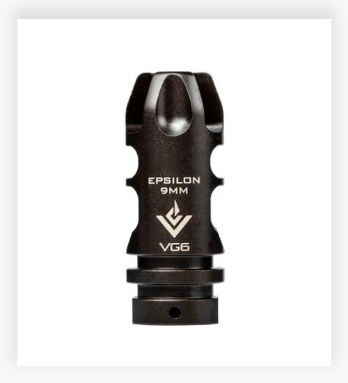 VG6 Precision EPSILON 9mm Muzzle Brake/Pistol Compensator/Flash Hider