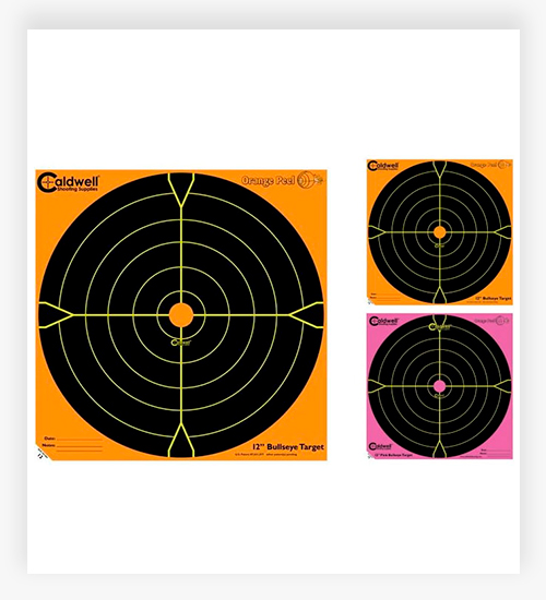 Caldwell Orange Peel 12-in Bullseye Paper Targets