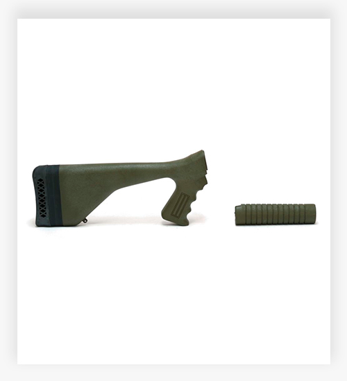 Choate Tool MK5 Green Remington 870 Recoil Reducing Shotgun Pistol Grip Stock And Forend