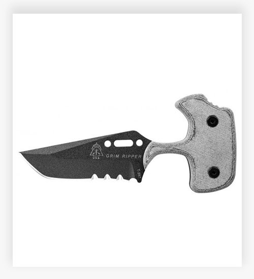 Tops Knives Grim Ripper Push Dagger Fixed Blade Knife