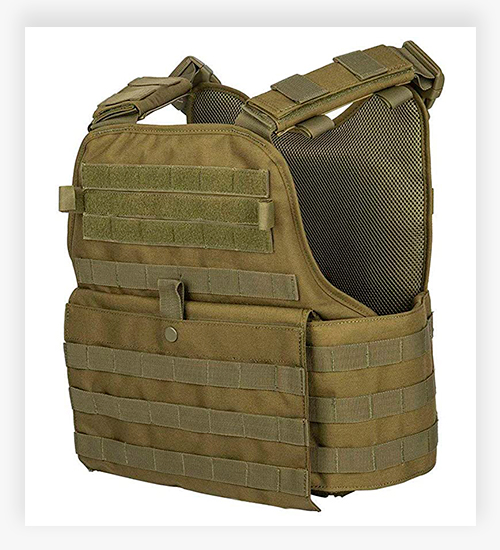 GFIRE Tactical Vest Modular Combat Training Vest Adjustable Lightweight Plate Carrier