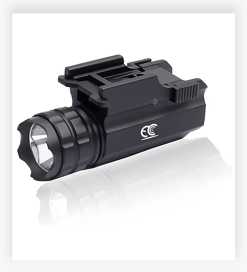 MCCC 500 Lumens LED Rail Mount Tactical Gun Flashlight Pistol Light