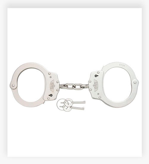 UZI Police Handcuffs Silver finish