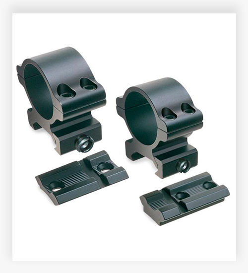Tasco 2 Pc Rings And Base Scope Mount Set For Remington, Weatherby, Vanguard, 700 Series
