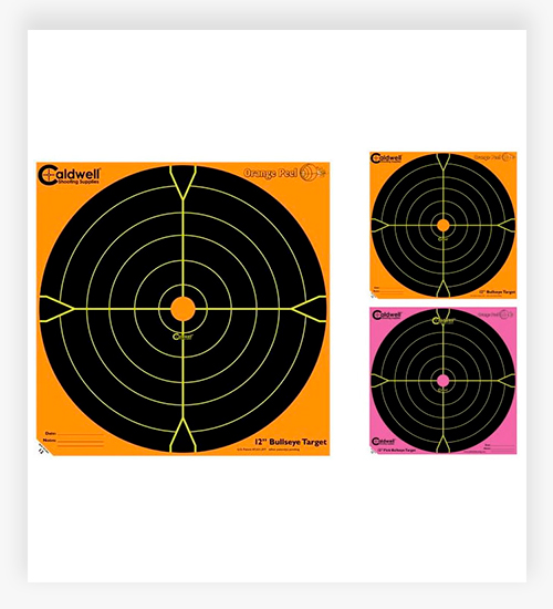 Caldwell Orange Peel 12-in Bullseye Shooting Targets