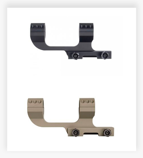 Monstrum Offset Cantilever Dual Ring Scope Mount For AR 15