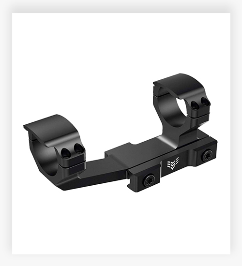 Swampfox Independence 30mm Ring Rifle Scope Mount For AR 15