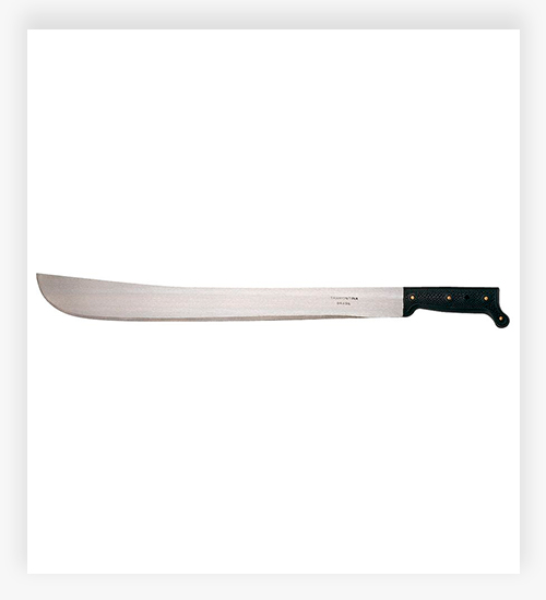 Tramontina 28 in Survival Machete Knife Silver Blade