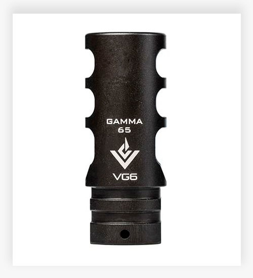 VG6 Precision Gamma Muzzle Device, Suppressor For 6.5 Creedmoor
